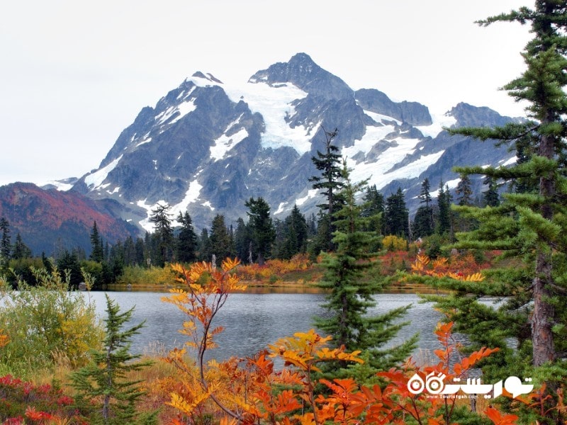 14. کوه بیکر (Mount Baker)، واشنگتن