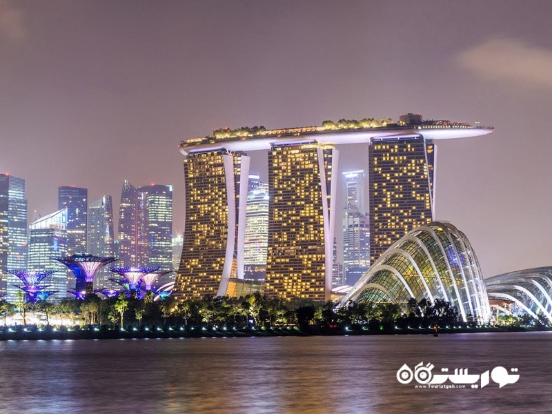 12- مارینا بی سندز (Marina Bay Sands)، سنگاپور   