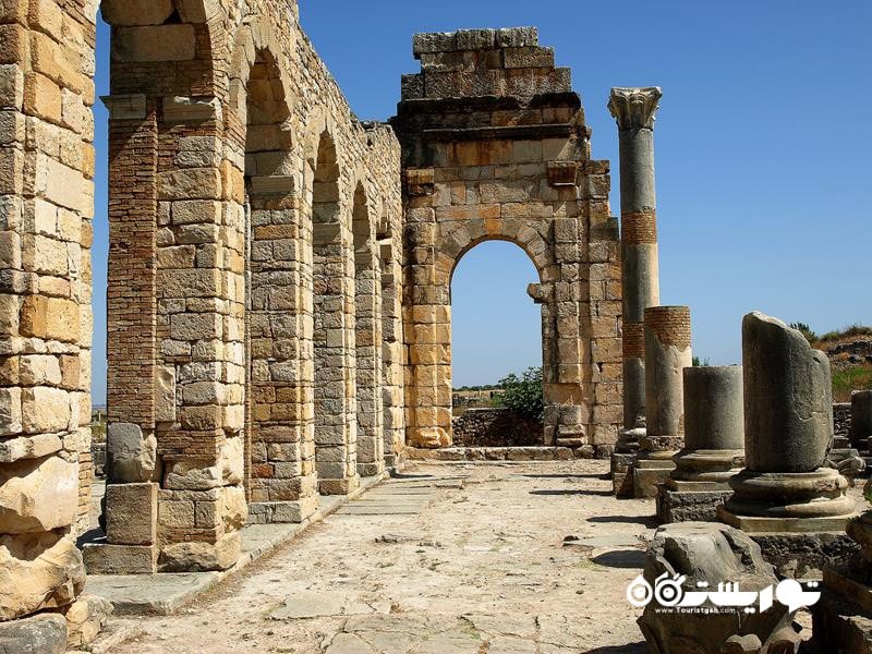 28.ویرانه های ولیلی (Ruins of Volubilis)، مراکش
