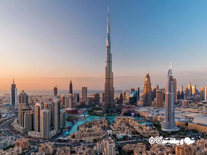 برج خلیفه در امارات متحده عربی