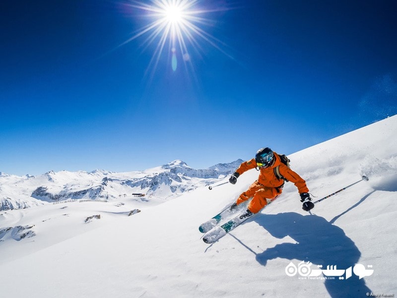 آشنایی با 10 مکان برتر برای اسکی کردن