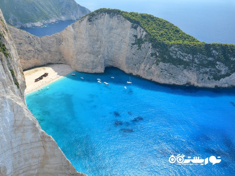 ساحل ناواگیو (Navagio)، جزیره زاکینتوس (Zakynthos)، یونان