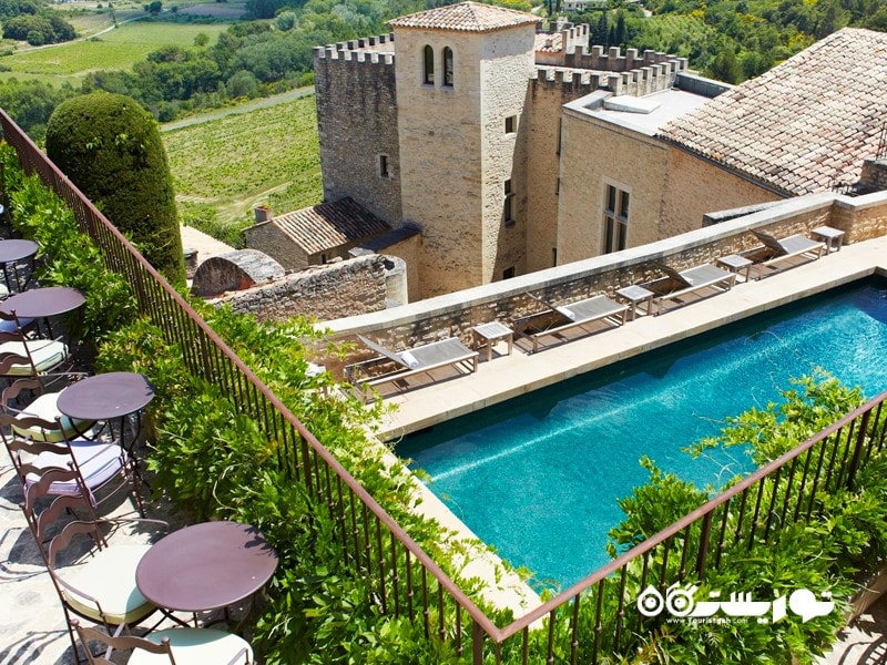 19. هتل کریلون لی بریو (Crillon le Brave) پروونس (Provence) در کشور فرانسه