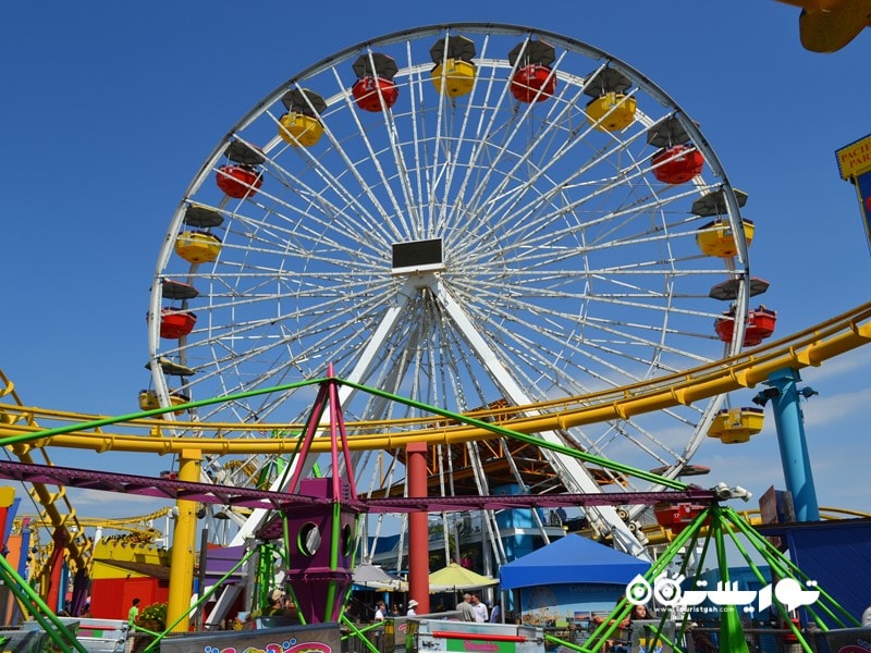 5. چرخ و فلک پارک پسفیک (Pacific Park Wheel)