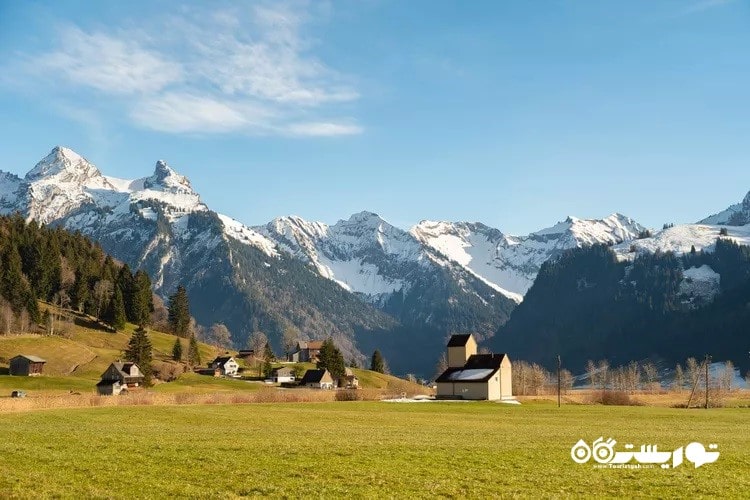 سوئیس هشتمین کشور شاد جهان در سال 2023