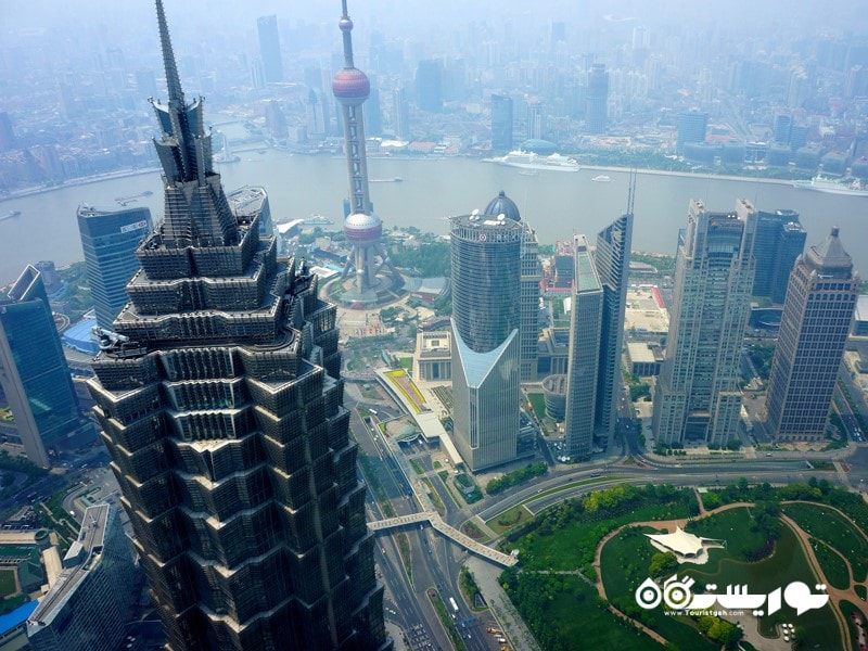 برج جین مائو در شانگهای (Jin Mao Tower in Shanghai)