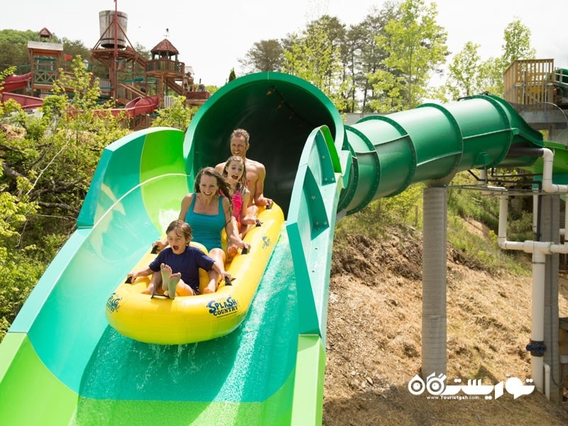 دالی وودز اِسپلش کانتری، تِنِسی (Dollywood’s Splash Country, Tennessee)