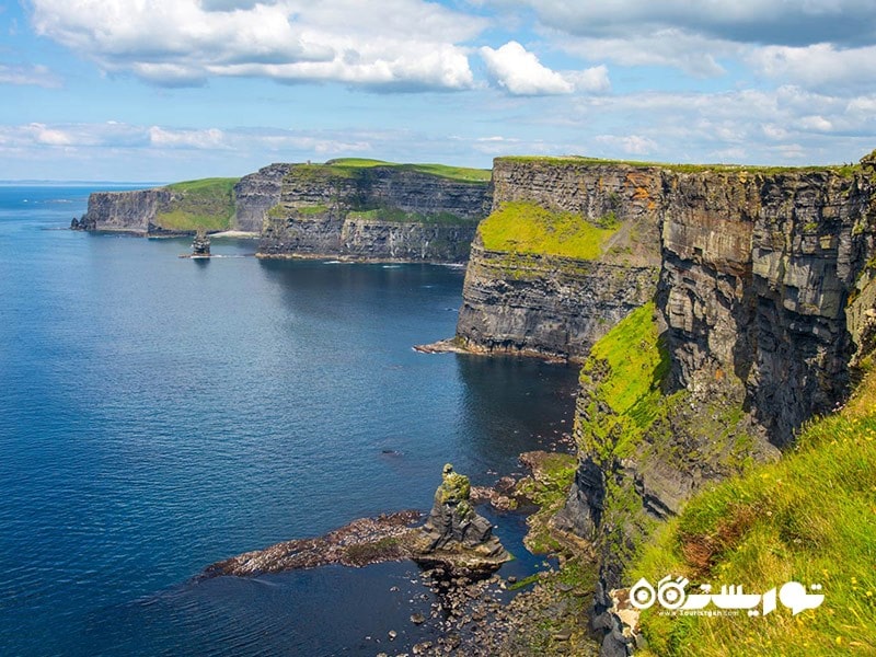 15. صخره های موهر (Cliffs of Moher)، کانتی کلر (County Clare)، ایرلند