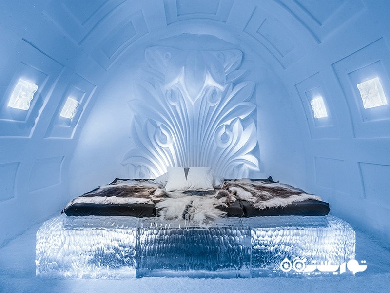 10- آیس هتل (Icehotel) 	