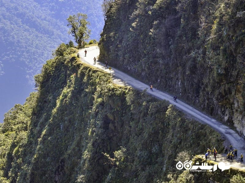 11 – جاده يونگاس شمالي (The North Yungas Road)، كشور بوليوي