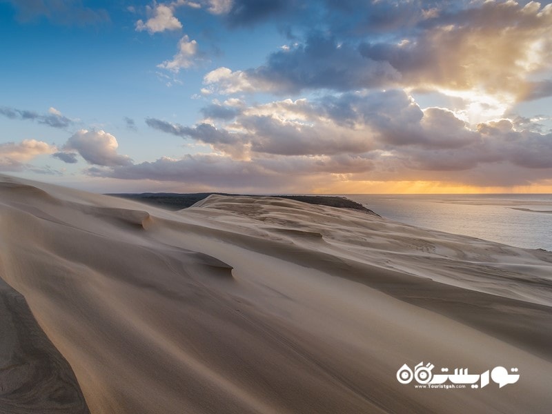 دو پیلا آرکِشون بازان (Du Pilat Arcachon Basin)، ناحیه آکیتن (Aquitaine)، فرانسه