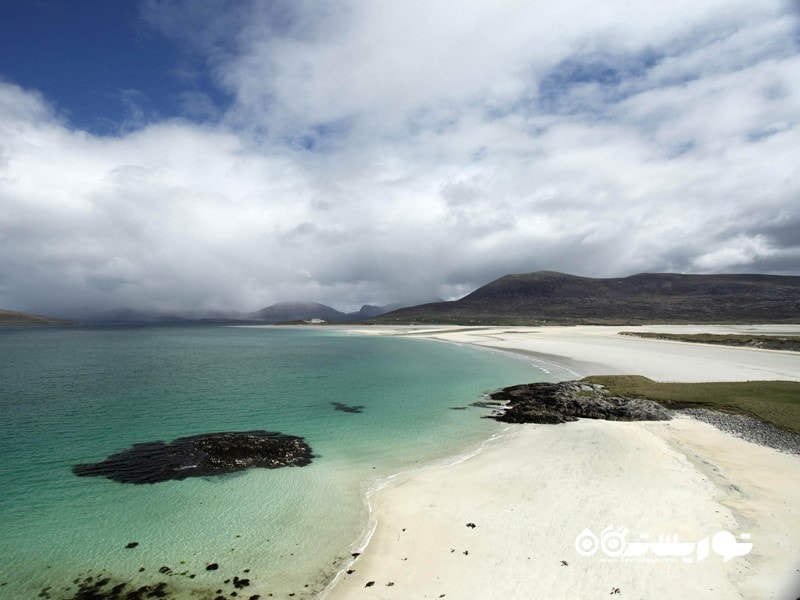 ساحل لاسکِنتایِر (Luskentyre)، جزیره هریس (Isle Of Harris)، اسکاتلند 