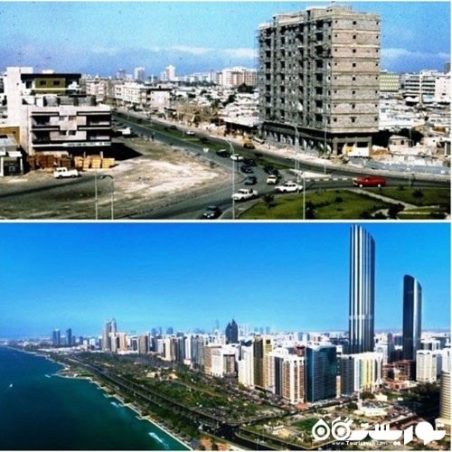 ابوظبی، امارات متحد عربی – 1975 و هم اکنون