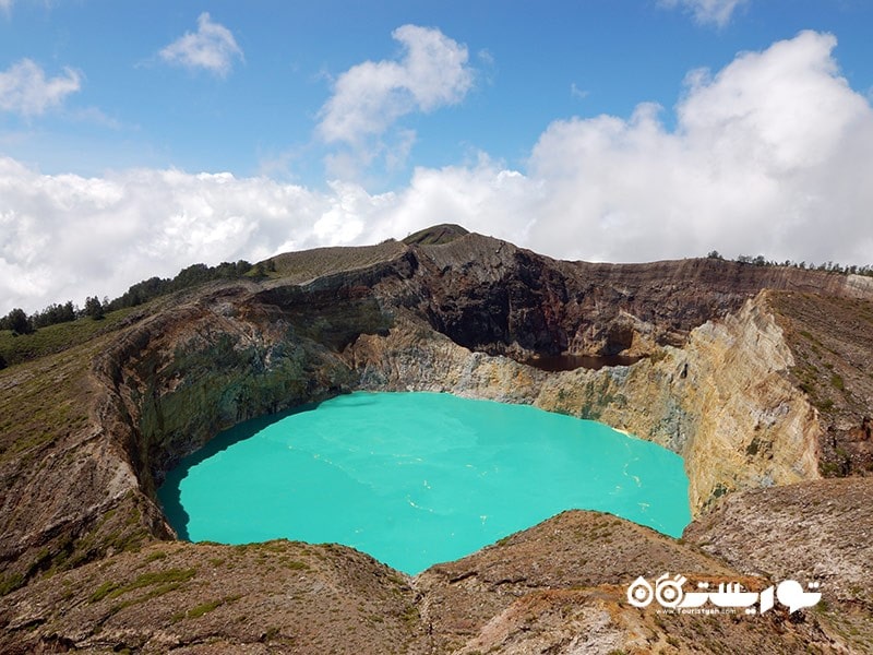 5. آتشفشان کلیموتو (Kelimutu Volcano)، جزیره فلورس، اندونزی