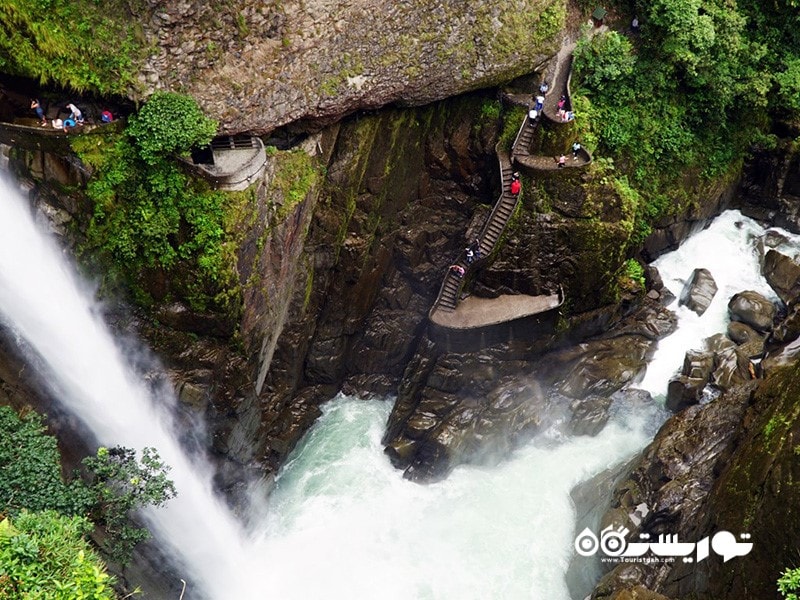 3- راه پله کنیون (Canyon Staircase)، بانیوس (Baños)، اکوادور