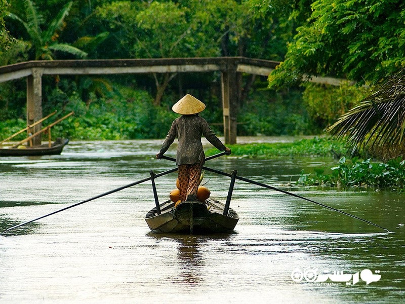 5. تماشای زیبایی های منطقه دلتای رود مکونگ (Mekong Delta) در ویتنام