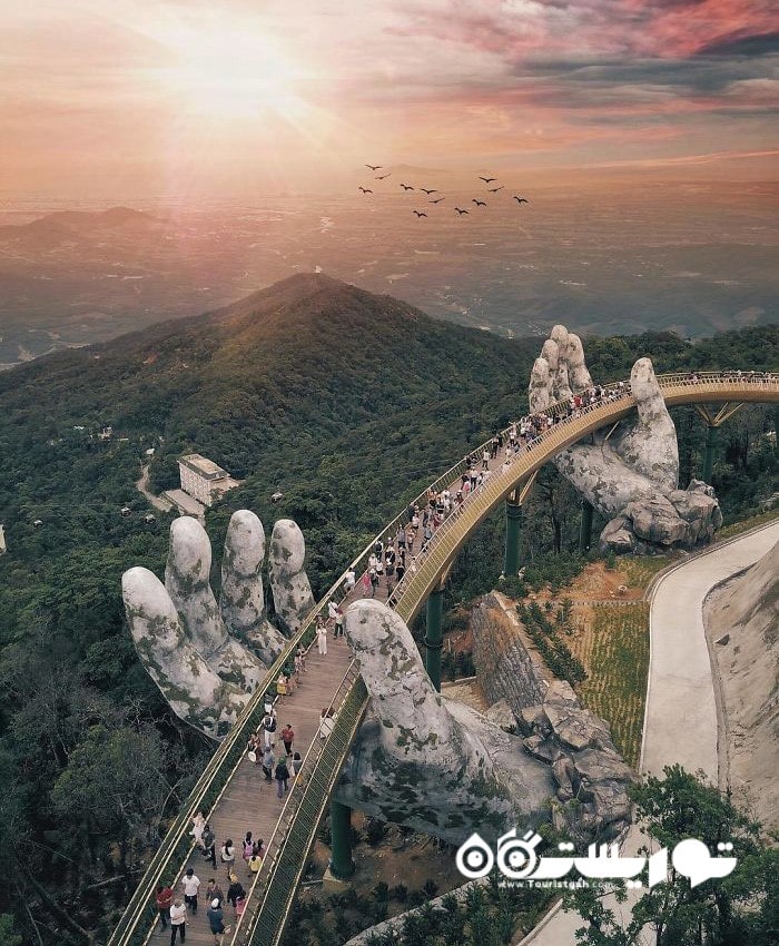 افتتاح پل دیدنی و خارق العاده در ویتنام