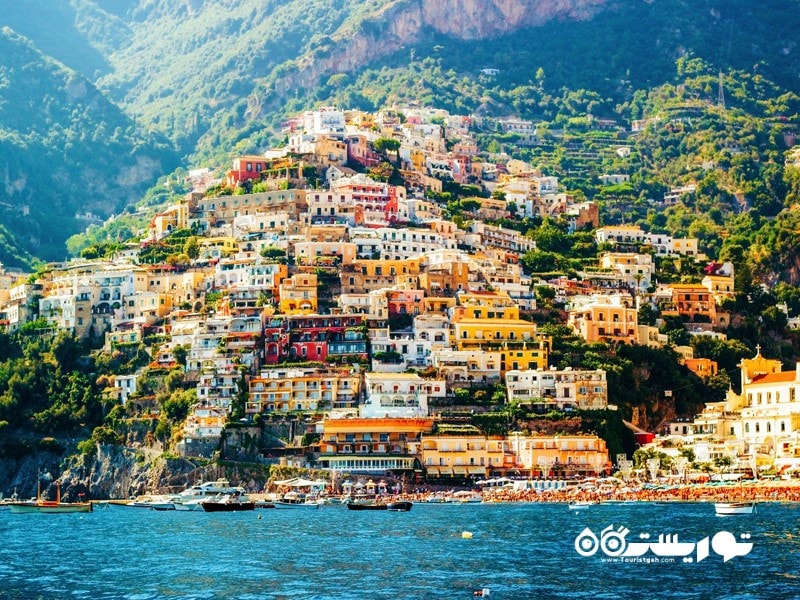 دهکده پوزیتانو (Positano) در کشور ایتالیا