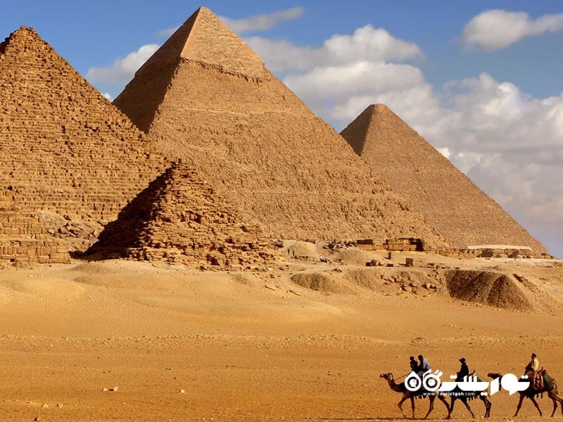 2. هرم بزرگ جیزه (The Great Pyramid of Giza)، مصر