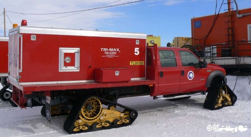اداره آتش نشانی در قطب جنوب