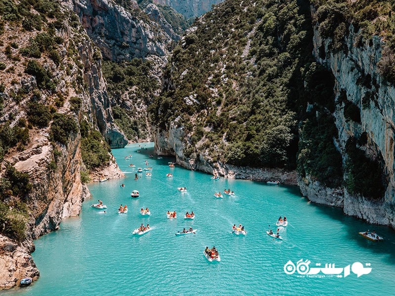 14. گورجس دو وردون (Gorges du Verdon)، فرانسه