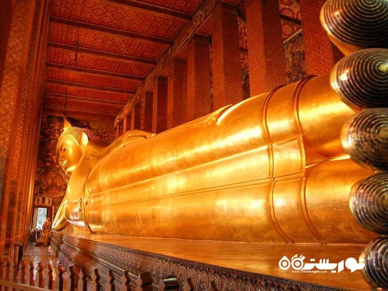 4. بودای خوابیده وات پو، تایلند