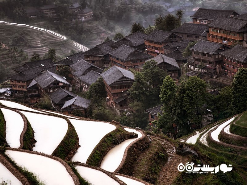 دهکده کوهستانی در چین (Mountain Village In China)