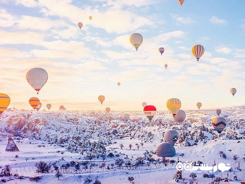 تصویرهای جادویی زمستان های ترکیه