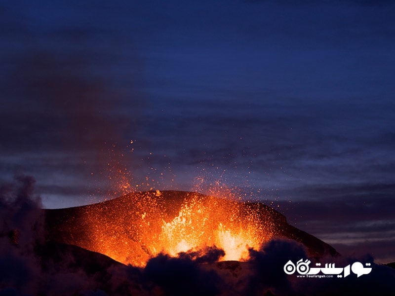 4. ایافیاتلایوکوتل (Eyjafjallajökull)، سوئورلند، ایسلند 