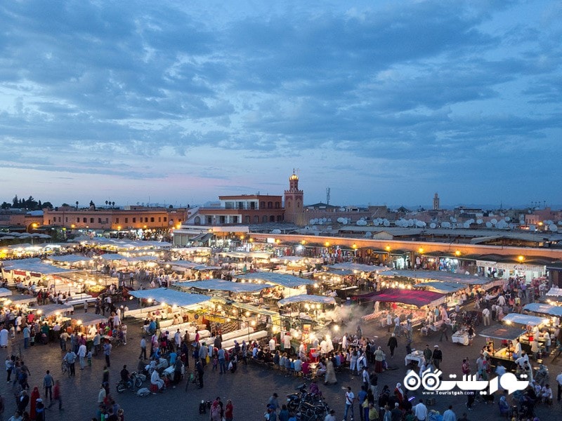 2- میدان جامع الفنا (Djemaa el Fna)
