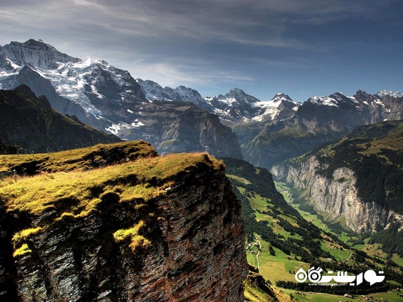 دره لَوتِربِرانِن در سوئیس 