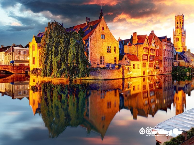 5. بروخه (Bruges) در کشور بلژیک 