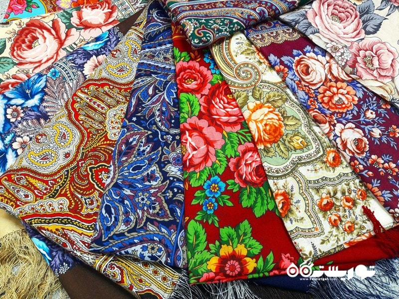 1- روسری و شال های پاولوفسیکی