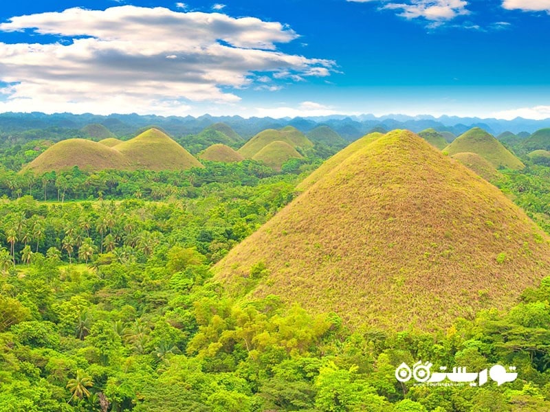 تپه های شکلاتی، جزیره بوهول، فیلیپین