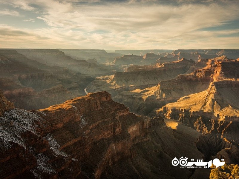 15- گرند کانیون (The Grand Canyon) در آریزونا، ایالت متحده