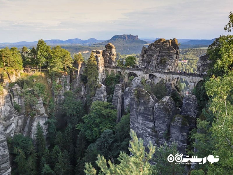 باستی (Bastei)، پارک ملی ساکسون سوئیس، آلمان