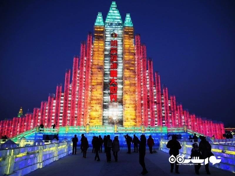 1 – فستیوال بین المللی مجسمه سازی یخ و برف هاربین، چین 