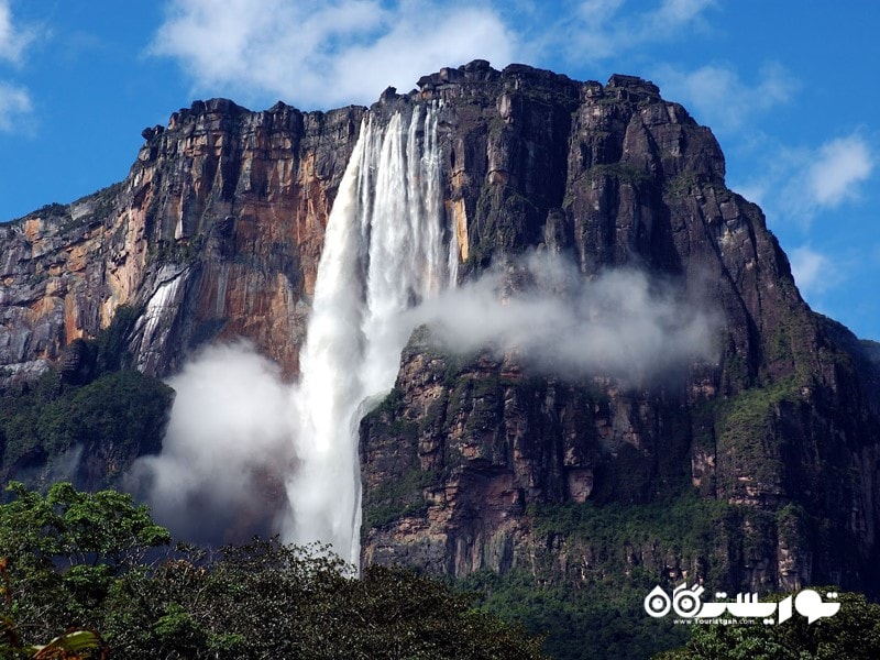 آبشار اَنجِل در ونزوئِلا 