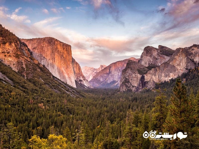 11- پارک ملی یوسیمیتی، ایالات متحده  Yosemite National Park, United States