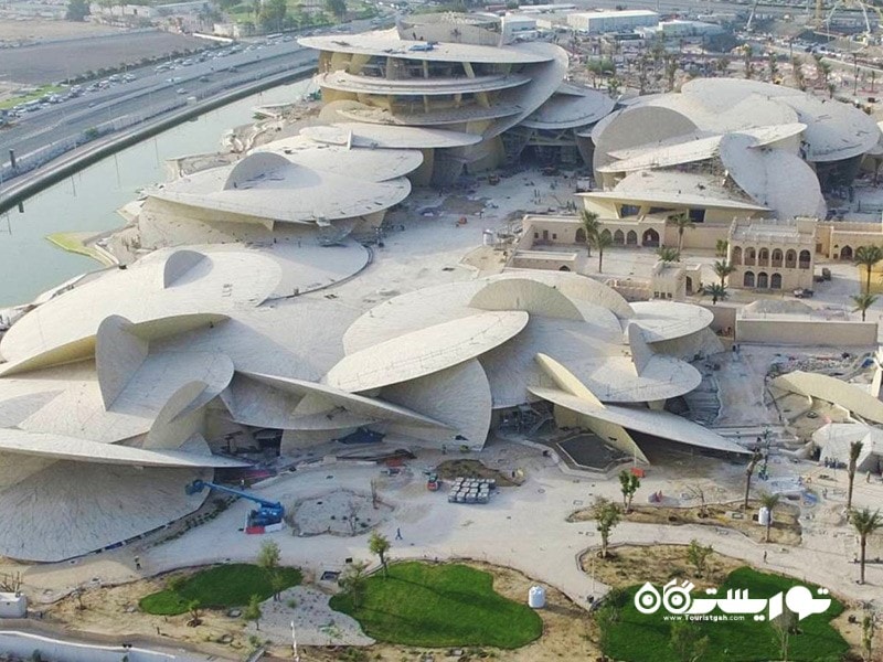 11- موزه ملی قطر، دوحه