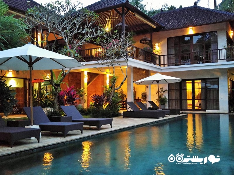 6- ساراسواتی ویلا (Villa Saraswati)، بالی، اندونزی  