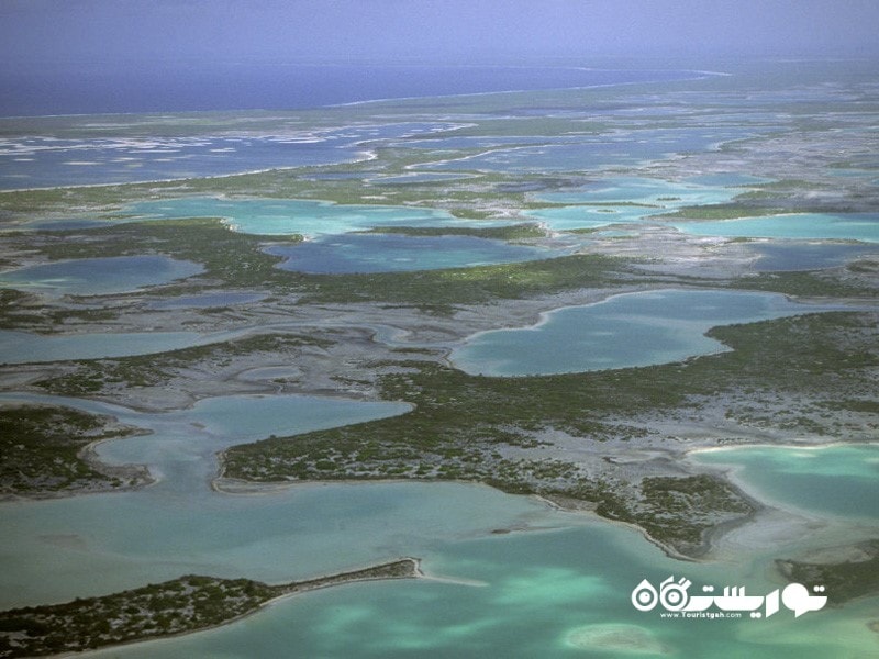 جزیره سارا اَن در نزدیکی ساحل جزیره کریسمس (Christmas Island)