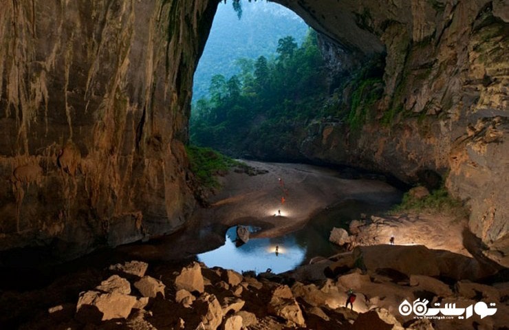 غار پریا ناکان در پارک ملی کائوسم رای یت