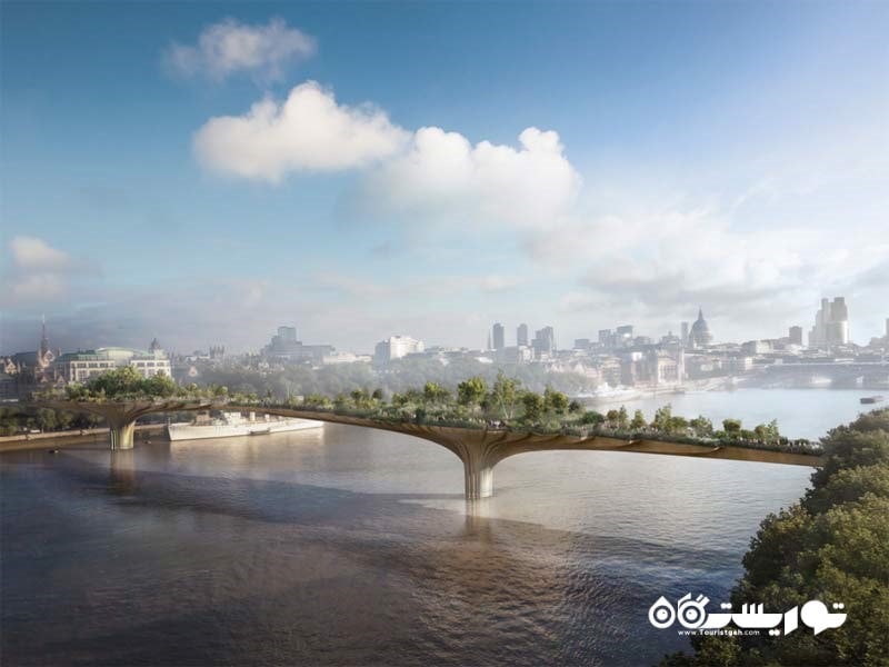 پل گاردن توماس هیتِرویک  (Thomas Hatherwick' s Garden Bridge)