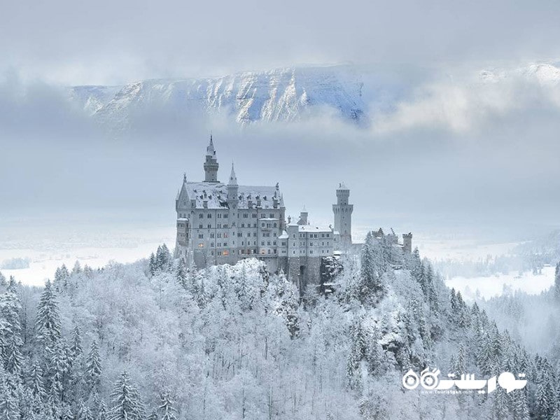 قصر نوی شوانشتاین (Neuschwanstein Castle)، باواریا، آلمان