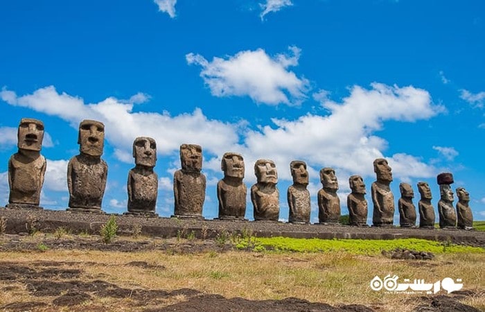 6. جزیره ایستر، شیلی ( Easter Island, Chile)