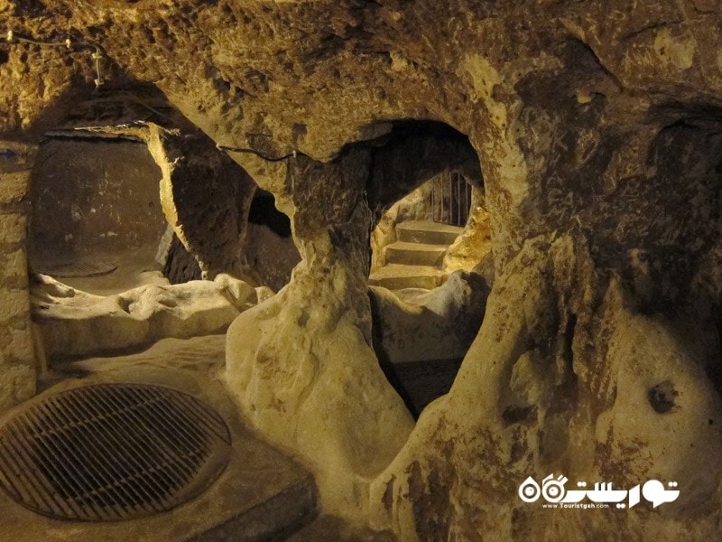 6.شهر زیرزمینی درینکویو (Derinkuyu Underground City)