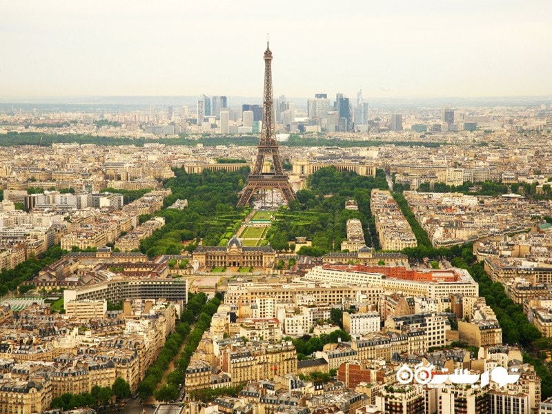 فرانسه بیشترین محدوده زمانی را در بین تمام کشورهای دنیا پوشش می دهد.