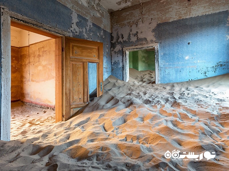 2. کولمانسکوپ، نامیبیا (KOLMANSKOP, NAMIBIA)