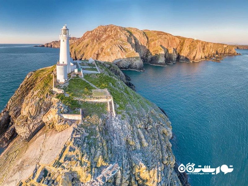 فانوس دریایی ساوت استک (South Stack Lighthouse)، ولز، انگلستان